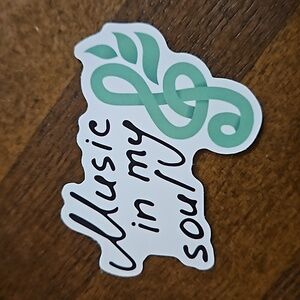 Music is my soul sticker